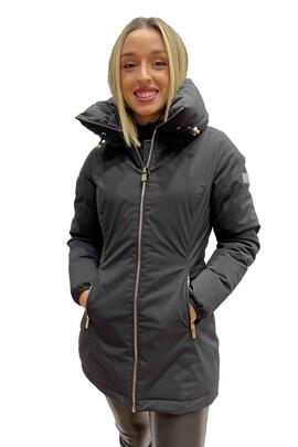 CHAQUETA DE MUJER ACOLCHADA SOFTSHELL NEGRO