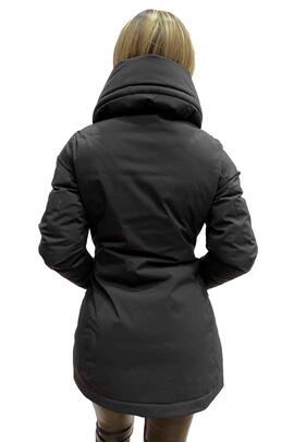 CHAQUETA DE MUJER ACOLCHADA SOFTSHELL NEGRO