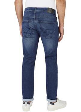 PANTALÓN VAQUERO SLIM GYMDIGO CT6 DENIM AZUL