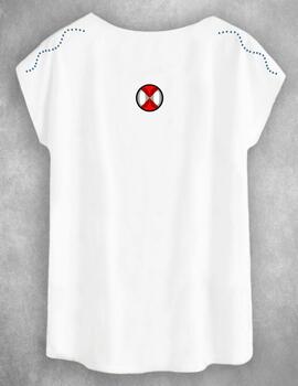 CAMISETA DE MUJER ADRE BLANCA