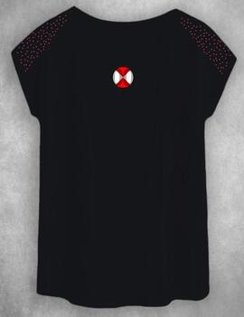 CAMISETA DE MUJER MARI NEGRA