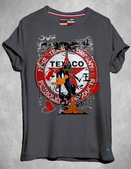 CAMISETA DE HOMBRE TEXACO GRIS