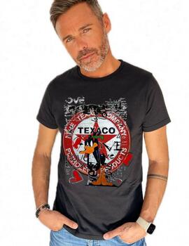 CAMISETA DE HOMBRE TEXACO GRIS