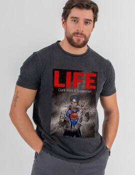 CAMISETA DE HOMBRE CLARK GRIS