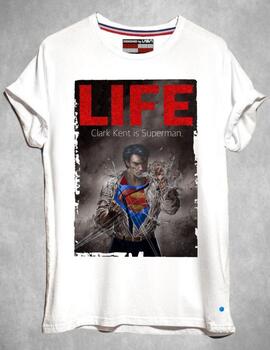 CAMISETA DE HOMBRE CLARK BLANCA