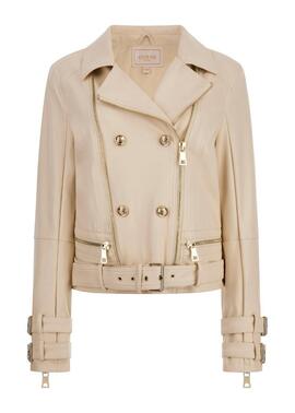 OLIVIA MOTO JACKET DOVE WHITE MULTI