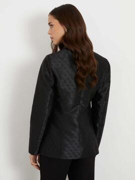 DILETTA LOGO BLAZER BLACK COMBO