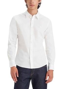 CAMISA BATTERY SLIM FIT BLANCA