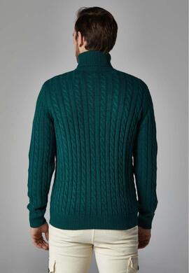 JERSEY CUELLO CISNE SLIM FIT VERDE