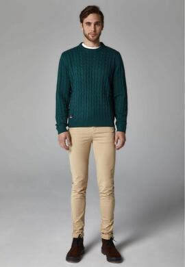 JERSEY SLIM FIT VERDE