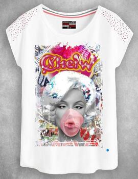 CAMISETA DE MUJER MARI BLANCA