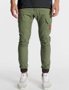 PANTALÓN CARGO DE HOMBRE FACE VERDE KAKI