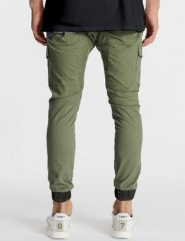 PANTALÓN CARGO DE HOMBRE FACE VERDE KAKI