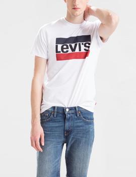 CAMISETA LEVI’S® SPORTSWEAR LOGO BLANCA