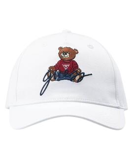 GORRA BEAR BLANCA