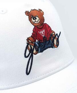 GORRA BEAR BLANCA