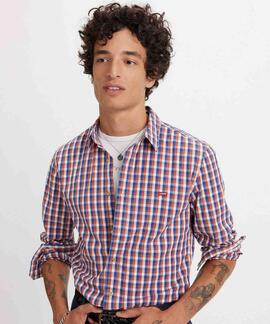 CAMISA BATTERY HOUSEMARK SLIM FIT CUADROS MULTICOLOR