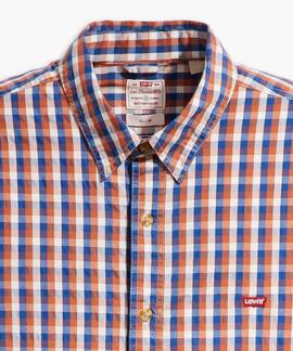 CAMISA BATTERY HOUSEMARK SLIM FIT CUADROS MULTICOLOR