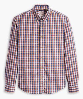 CAMISA BATTERY HOUSEMARK SLIM FIT CUADROS MULTICOLOR