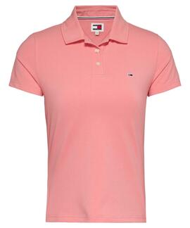 POLO ESSENTIAL SLIM FIT ROSA