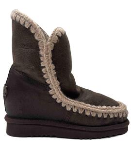 BOTA ESKIMO INNER WEDGE SHORT MARRÓN ENCERADA