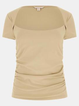 TOP FARAH SLIM FIT BEIGE