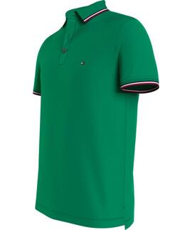 POLO 1985 RWB TIPPED SLIM FIT VERDE