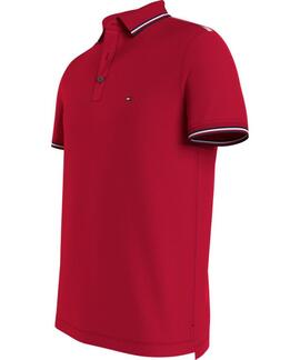 POLO 1985 RWB TIPPED SLIM FIT ROJO