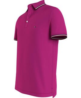 POLO 1985 RWB TIPPED SLIM FIT FUCSIA