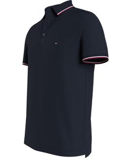 POLO 1985 RWB TIPPED SLIM FIT AZUL MARINO