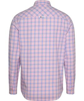 CAMISA OXFORD CKECK REGULAR FIT TARTÁN ROSA