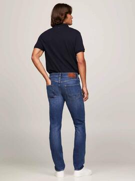 PANTALÓN VAQUERO DENTON STRAIGHT FIT MANDALL INDIGO