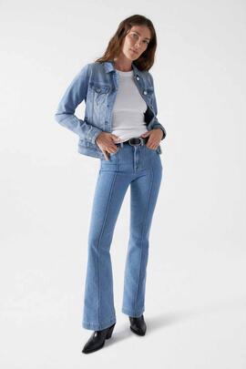 CAZADORA VAQUERA SLIM FIT EN DENIM AZUL