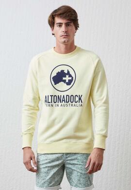 SUDADERA ALTONADOCK SLIM FIT AMARILLA