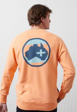 SUDADERA ALTONADOCK SLIM FIT NARANJA