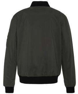 CAZADORA BOMBER KYSON SOFTSHELL VERDE CAQUI