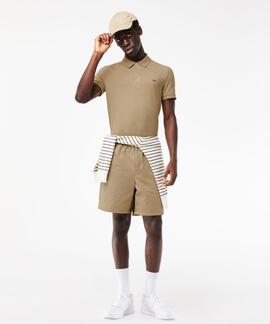 POLO LACOSTE SLIM FIT CB8 BEIGE