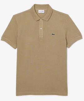 POLO LACOSTE SLIM FIT CB8 BEIGE