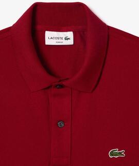 POLO LACOSTE SLIM FIT 476 GRANATE