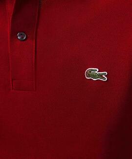 POLO LACOSTE SLIM FIT 476 GRANATE