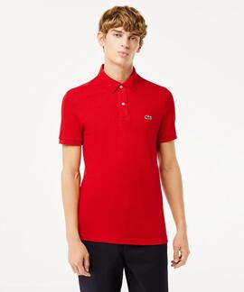 POLO LACOSTE SLIM FIT 240 ROJO