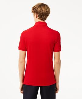 POLO LACOSTE SLIM FIT 240 ROJO