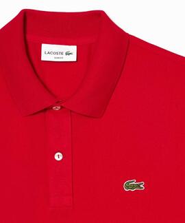 POLO LACOSTE SLIM FIT 240 ROJO