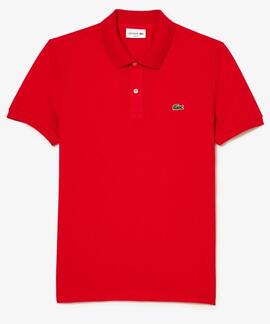POLO LACOSTE SLIM FIT 240 ROJO