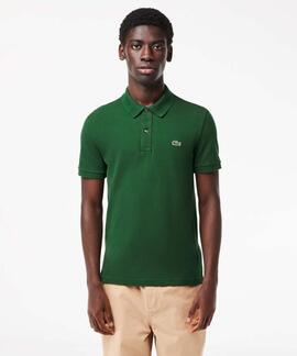 POLO LACOSTE SLIM FIT 132 VERDE