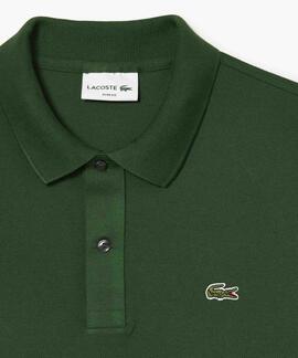 POLO LACOSTE SLIM FIT 132 VERDE