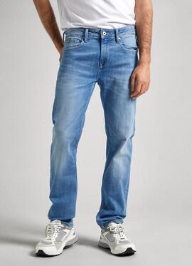 PANTALÓN VAQUERO SLIM JEANS MI5 POWERFLEX DENIM