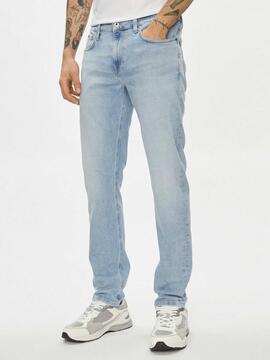 PANTALÓN VAQUERO SLIM JEANS PF3 DENIM AZUL CLARO