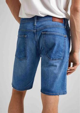 BERMUDA VAQUERA TAPER SHORT RH7 WISER WASH CON ROTOS