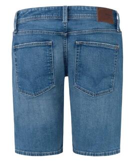 BERMUDA VAQUERA TAPER SHORT RH7 WISER WASH CON ROTOS